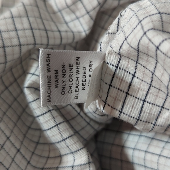 Banana Republic Men's Long Sleeve Button Down Plaid Dress Shirt Size Medium - Picture 7 of 7